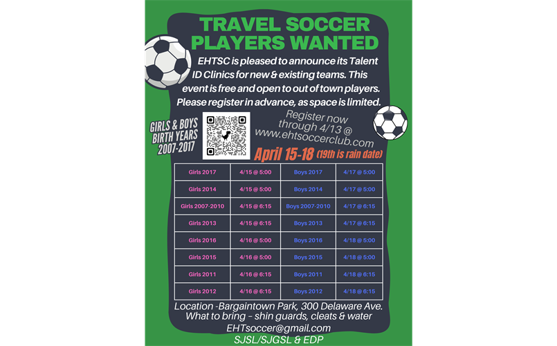 24-25 Travel Tryouts
