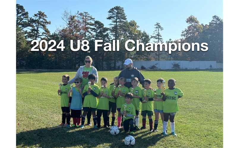 U8 Intramural Champions Fall 2024